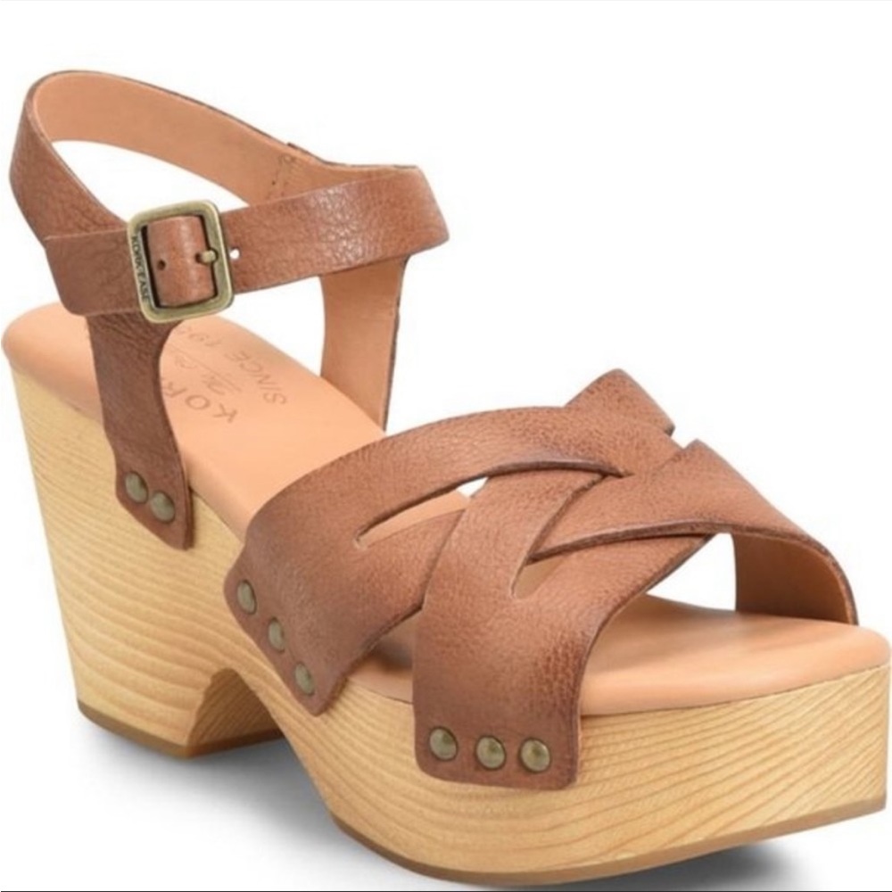 Kork-Ease Wausau Platform Sandals - Sz 8